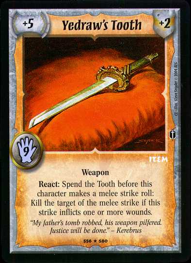 Yedraws Tooth - Foil